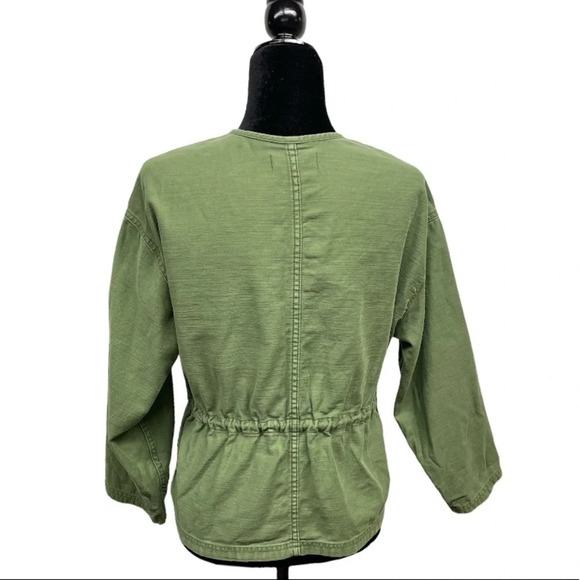 Madewell Claremont Drawstring Jacket AL889 Size XS cotton - Picture 12 of 13